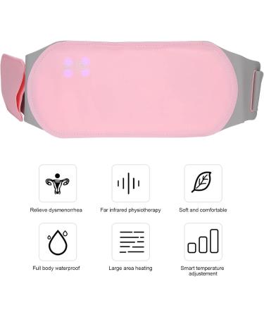 Warm Uterine Belt - USB Rechargeable Waterproof Heating Pad for Menstrual Cramps | 3 Gears Portable Polyurethane Pillows - Buy Online on SooperMarket.com