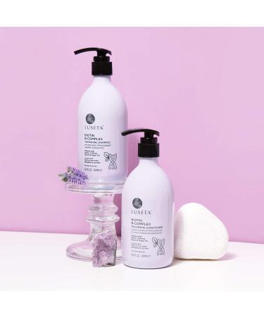 Luseta Biotin B-Complex Thickening Shampoo | Hair Growth Treatment with Caffeine & Argan Oil | For All Hair Types | 33.8oz - Buy Online on SooperMarket.com