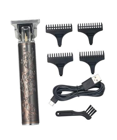 minkissy 1 Set Special Carving Clippers Professional Hair Trimmer Cordless Clippers Hair Grooming Trimmer Hair Grooming Clipper Men's Razor Electronic Component Wooden Electric Scissors Man