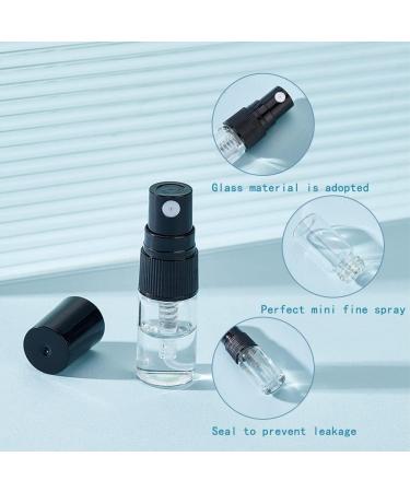 Benecreate 40 Pack 2ml Mini Spray Bottles - Refillable Sample Bottles for Perfume Lotion & Travel - Includes 10 Pipettes & 4 Funnels - Perfect for On-the-Go Use - Buy Online on SooperMarket.com