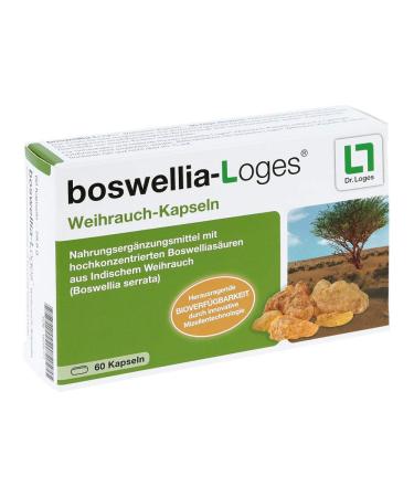 BOSWELLIA-LOGES Frankincense capsules 60 pieces 58.6 g (1 pack)