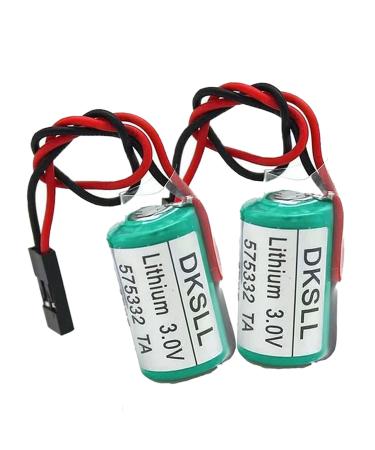 2 Pack 3V 6FC5247-0AA18-0AA0 / 575332TA PLC Battery for Siemens 810D 840D 950mAh