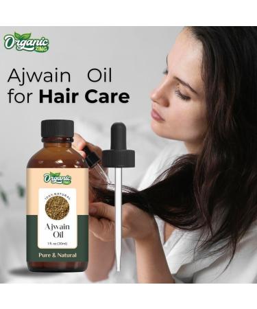 Ajwain Oil - Pure & Natural Essential Oil for Skincare Hair Care & Massage - 30ml | Trachyspermum Ammi - Buy Online on SooperMarket.com