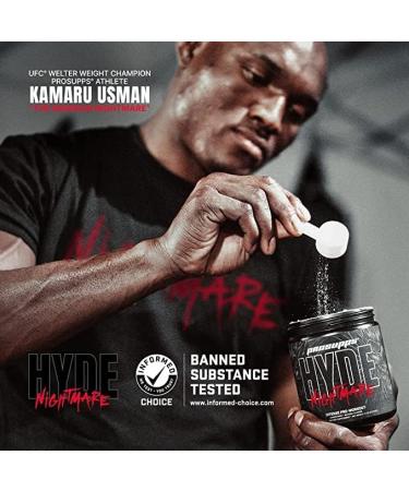 PROSUPPS Hyde Nightmare Pre-Workout Powder Energy Drink - Intense Energy Mental Focus & High Performance Loaded with Citrulline Beta Alanine & Nootropics (30 Servings Lighting Lemon) - Buy Online on SooperMarket.com