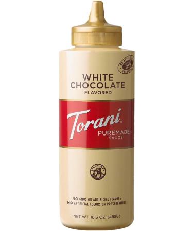 Torani French Vanilla Flavour Syrup 750ml & White Chocolate Squeeze Sauce 16.5 Fluid Ounce (1 pack) - Buy Online on SooperMarket.com