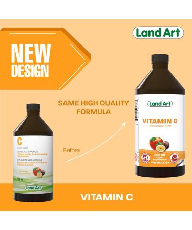 Vitamin C 250ml Immune System Support - Liquid Formula for Maximum Absorption - for Kids and Adults - Great Taste - Vegan - Non-GMO Gluten Free No Sugar Added - Made in Canada 250 ml (Pack of 1) - Buy Online on SooperMarket.com