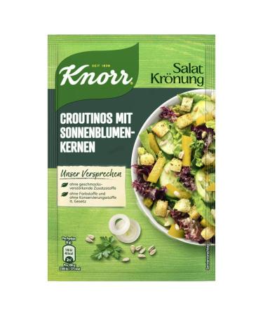 Buy Knorr Salad Dressing Croutinos with Sunflower Seeds - 25g Pack | International Shipping Available - Buy Online on SooperMarket.com