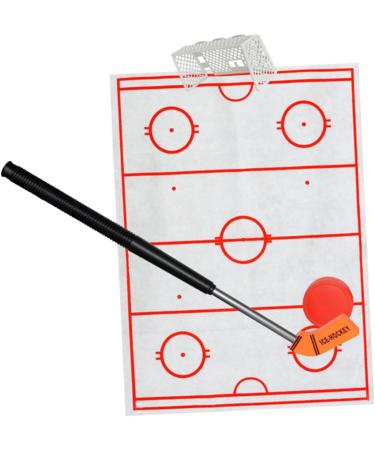 Milist Mini Hockey Toys Set - Decompression Pucks Bats & Play Parts | Perfect for Ice Hockey Fun | Durable Plastic Design - Buy Online on SooperMarket.com
