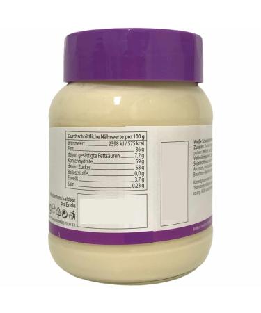 Nusco White Chocolate Cream Spread 400g - Indulge in Sweetness with 2.5% White Chocolate - Perfect for Snacks & Desserts - International Shipping Available - Buy Online on SooperMarket.com