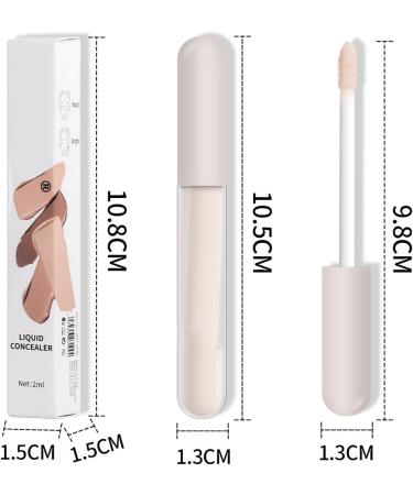 6 Color Concealer Face Body Lasting Full Coverage Concealer For Dark Circles(10ML) Eye Stick Coverage Moisturising Water-proof Long Lasting Strong Under Eye (A One Size) 1 count (Pack of 1) A - Buy Online on SooperMarket.com