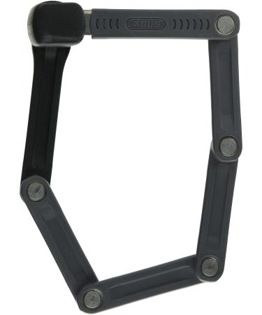 ABUS folding lock Bordo Lite Mini 6055/60 - Extra-light bicycle lock made of special steel - ABUS security level 7 60 cm black