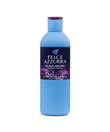 Felce Azzurra Black Orchid - Mystery Essence Body Wash - Sophisticated And Intriguing Fragrance - Enveloped By The Unusual Charm Of A New Shower Gel - Suitable For All Skin Types - 22 Oz