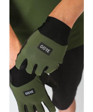 GORE WEAR Unisex TrailKPR Cycling Gloves - Utility Green, Size Large - Buy Online on SooperMarket.com