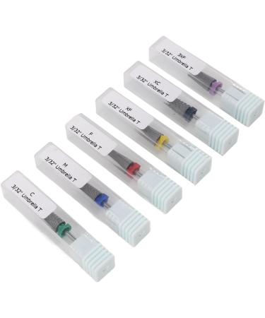 Polish Remover Bit Nail Drill Bit Set Long Durability High Strength Precise Safe for Manicure for Acrylic Gel Nails - Buy Online on SooperMarket.com