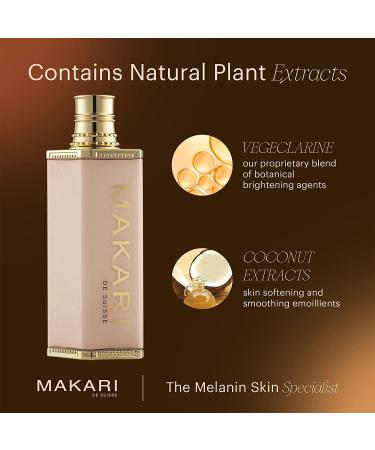Buy Makari Premium+ Body Brightening Beauty Milk - 4.57 fl oz | Anti-Aging Lotion for Smooth, Radiant Skin | Diminish Dark Marks & Discolorations - Buy Online on SooperMarket.com
