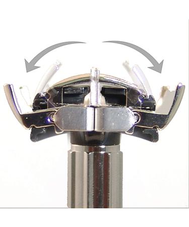Feather Popular Double Edge Safety Razor - Premium Quality Shaving Tool - Buy Online on SooperMarket.com