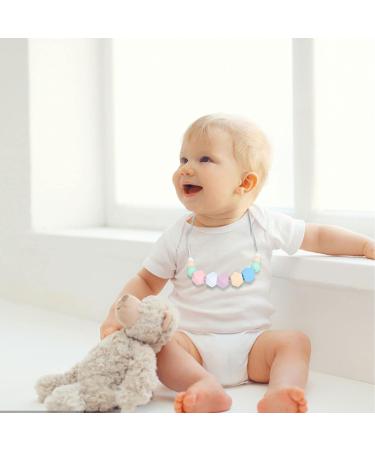 Sensory Chew Necklace for Kids - Silicone Teething Necklace for Chewing - Autism Chew Toys for Boys and Girls - Buy Online on SooperMarket.com
