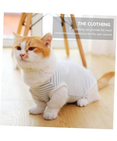 NOLITOY 3pcs Cat Postoperative Clothing Four Seasons The Cat Sx3pcs Sky-bluex3pcs - Buy Online on SooperMarket.com