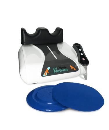 Chi Miracle Machine 2.0, Electric Swing Massager for Vitality, Swivel Disc, Cushion, Deep Ankle Rest, Multi Speed with Auto Shut Off, Sleep, Swollen Ankles, Fibromyalgia