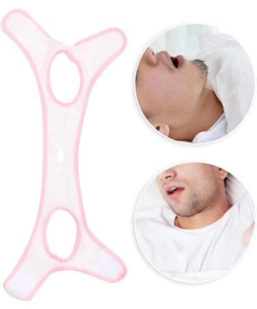 Kids Snore Chin Strap | Skin-Friendly Triangle Mesh Cloth Anti-Snoring Belt (White) - Buy Online on SooperMarket.com