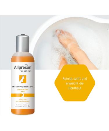 Allpresan Fuß Spezial No. 3 Foot Bath Concentrate for Very Dry Skin - Gently Cleanses and Softens Calluses 150 ml (2) - Buy Online on SooperMarket.com