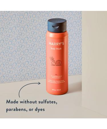 Harry's Men's Body Wash - Fig 16oz (Pack of 4) - Men's Body Wash - Packaging May Vary - Buy Online on SooperMarket.com