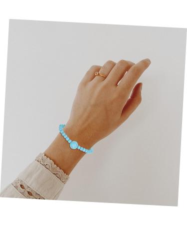 PLAFOPE Anti Motion Sickness Beaded Bracelet Set - Handmade Lava Bead Bracelets for Travel, Adjustable and Stylish - Buy Online on SooperMarket.com