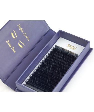 Volume Lash Extensions 0.05mm C Curl 11mm Tray - Semi Permanent Professional Individual Russian Volume Faux Mink Lash Extensions - Single Individual Eyelashes For Lash Tech Salon Supplies