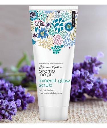 Aroma Magic Mineral Glow Face Scrub - Dead Skin Exfoliator & Deep Moisturizing Facial Scrub for Soft Hydrated Skin | 200ml - International Shipping Available - Buy Online on SooperMarket.com