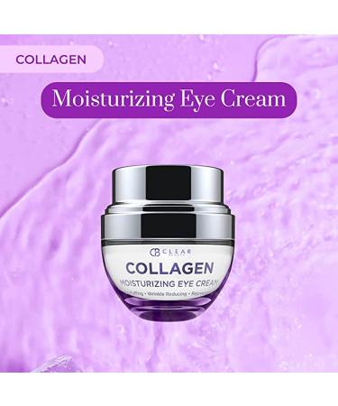 Clear Beauty Collagen Eye Cream - Dark Circles & Puffiness Treatment | Moisturizing & Anti-Aging Formula | Cruelty-Free Korean Skincare - 1.69 OZ - Buy Online on SooperMarket.com