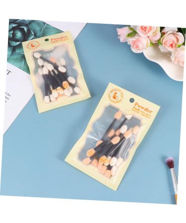 Baluue 72 Pcs Eye Shadow Applicator Eyeshadow Sponge Applicator Dual Ended Eyeshadow Brush Black - Buy Online on SooperMarket.com