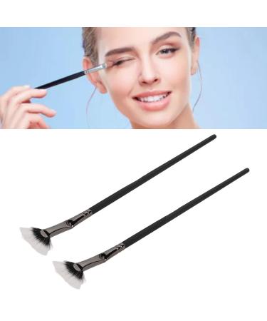 Buy 2pcs Mascara Fan Bent Brushes - Prevent Clumping & Enhance Lower Lashes | International Shipping Available - Buy Online on SooperMarket.com