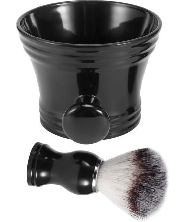 Alvinlite Beard Brush - Portable Travel Shaving Brush & Soap Dish for Men's Beard Care | Ideal Facial Cleaning Tool - Buy Online on SooperMarket.com