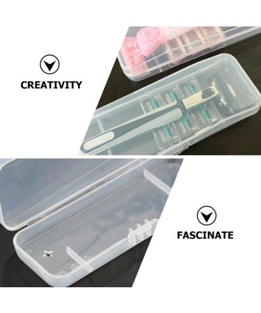Beavorty 40 STK Razor Storage Box | Travel Razor Etui Holder for Manual & Safety Razors | Portable Plastic Razor Case - Buy Online on SooperMarket.com