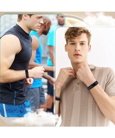 Huamanlou 3 Pack Adjustable Elastic Nylon Sport Bands Compatible with Fitbit Inspire 2/Inspire/Inspire HR/Ace 2/Ace 3  Soft Solo Loop Stretchy Straps Replacement Wristbands for Fitbit Inspire Women Men Black+Bohemian Red+Bohemian Blue - Buy Online on SooperMarket.com