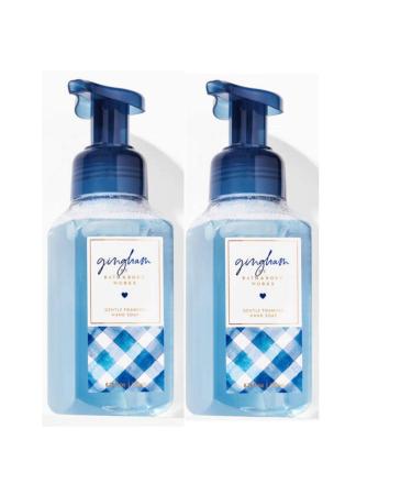 Bath and Body Works Gingham Gentle Foaming Hand Soap 2 Pack
