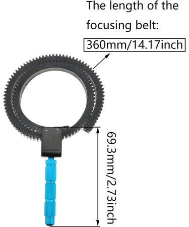 Adjustable Manual Follow Focus Zoom Lever Set for DSLR Camera Lens - CZQC - Buy Online on SooperMarket.com
