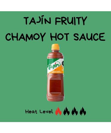 Tajin Seasoning Bundle: Clasico with Lime 142g, Habanero with Lime 45g, Chamoy Sauce 455ml - Authentic Mexican Flavouring - Buy Online on SooperMarket.com