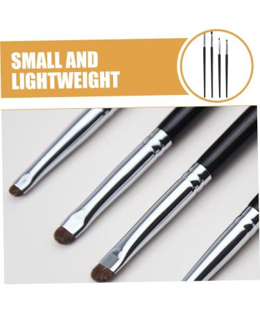 HAPINARY 4pcs Eye Shadow Brush Set Eyeshadow Brush Eye Precision Brush Small Eyeliner Brush Hair - Buy Online on SooperMarket.com
