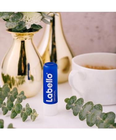 Labello Original Lip Care Stick 6-Pack - Nourishing Lip Balm for Naturally Beautiful Lips | Mineral Oil-Free Protection - Buy Online on SooperMarket.com