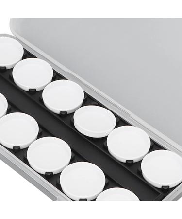 Buy Nail Art Palette - Portable Nail Color Mixing Tool with 24 Grids | Perfect for DIY Nail Designs & Art - Buy Online on SooperMarket.com
