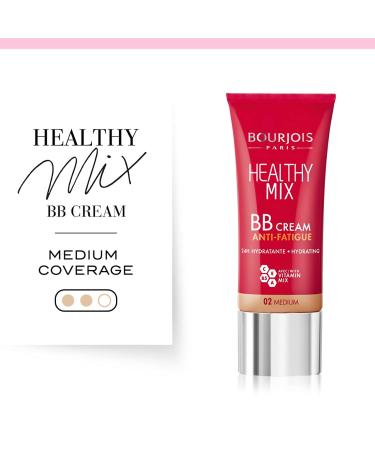 Bourjois Healthy Mix BB Cream 02 Medium 30ml - 1.5 Fl Oz | Single Pack - Buy Online on SooperMarket.com