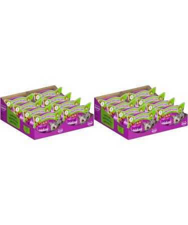Whiskas crispy bags cat snacks with turkey 8x60g (16 packs) - different product packaging available crispy pockets turkey 8x60g (pack with 2)