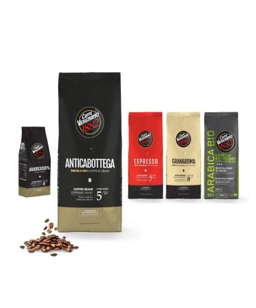 Caff Vergnano 1882 Coffee Beans - 1kg Anticabottega Pack | Premium Italian Coffee for International Shipping - Buy Online on SooperMarket.com