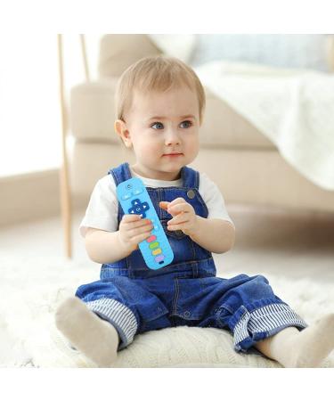 Wujun Silicone Bite Toy for Toddlers - Remote-Controlled BPA-Free Rings | Calming Relief Set (Black Green Blue) - Safe Durable & Dishwasher Friendly - Buy Online on SooperMarket.com