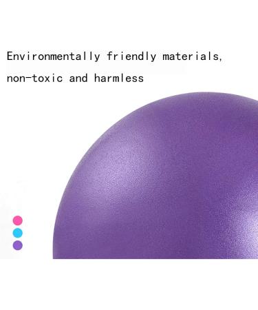 9-Inch Mini Yoga Ball for Home Exercise Pilates & Physical Therapy - Purple - Buy Online on SooperMarket.com