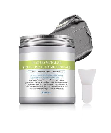 Face Mask - Dead Sea Mask - Clay Mask Face for Cleans Acne and Dark Spots Pores Reducing Face Masks Beauty 250 g
