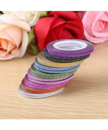 Nail Striping Tape Nail Art Striping Decals Nail Line Sticker DIY Nail Tip Decoration 32PCS Nail Striping Tape - Buy Online on SooperMarket.com