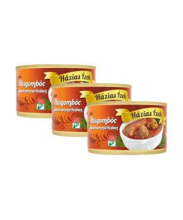 Hazias Izek Hungarian Style Meatballs In Tomato Sauce 400 g Pack of 3