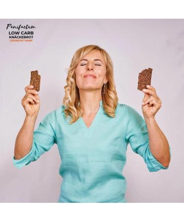 Low Carb Crunchy Hemp Crackers | Organic & Healthy Snacks | Ship Worldwide - Buy Online on SooperMarket.com